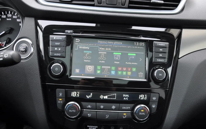 Nissan Qashqai cena 83500 przebieg: 82630, rok produkcji 2019 z Działoszyn małe 326